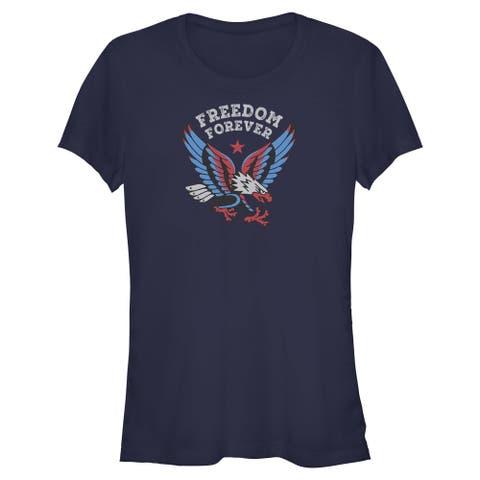 Juniors Lost Gods America Freedom Forever T Shirt