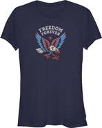 Lost Gods Juniors Lost Gods America Freedom Forever T Shirt