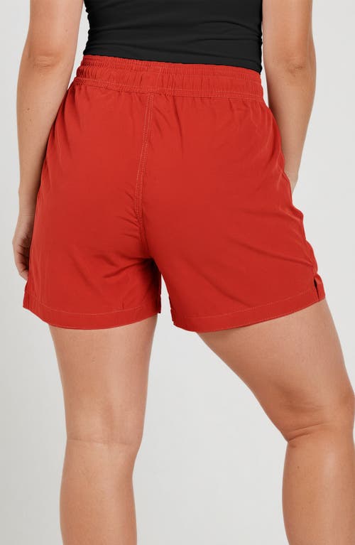 Calypsa Women's 2"-3" Board Shorts In Red
