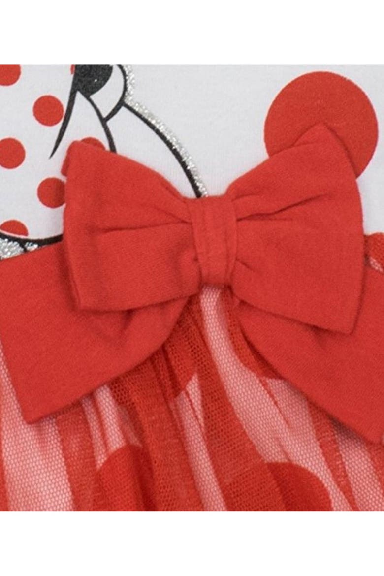 Short Sleeve Tutu Dress, Alternate, color, Minnie Red Polka Dot