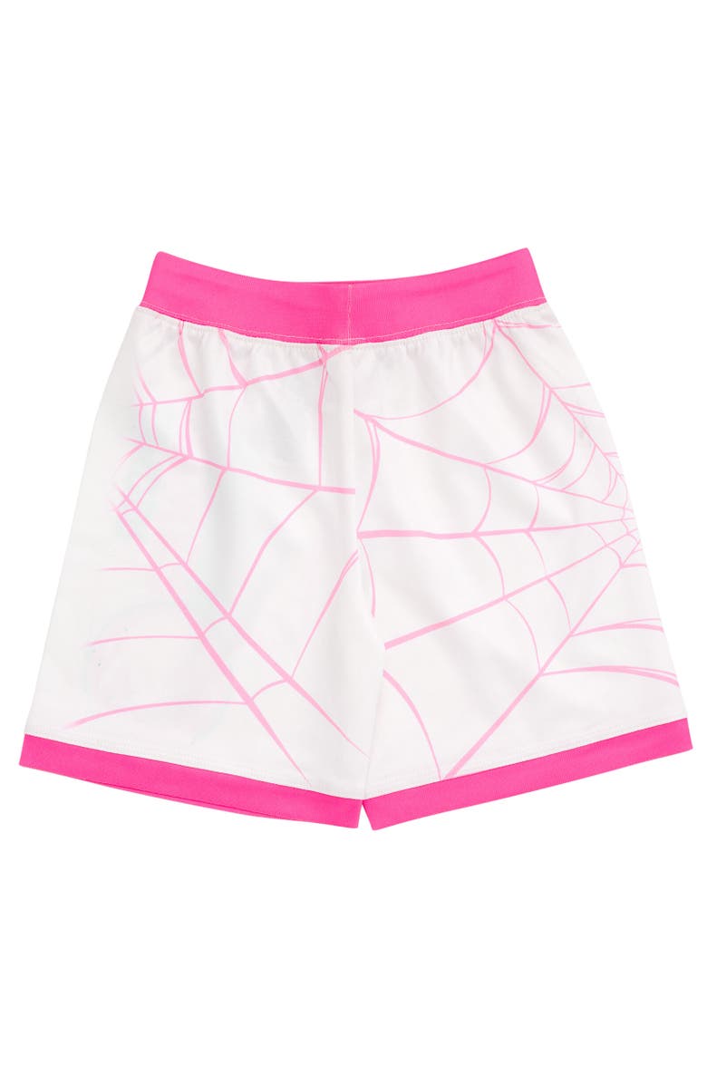 Marvel Ghost-Spider Spider-Man Athletic Tank Top & Shorts Set, Alternate, color, White