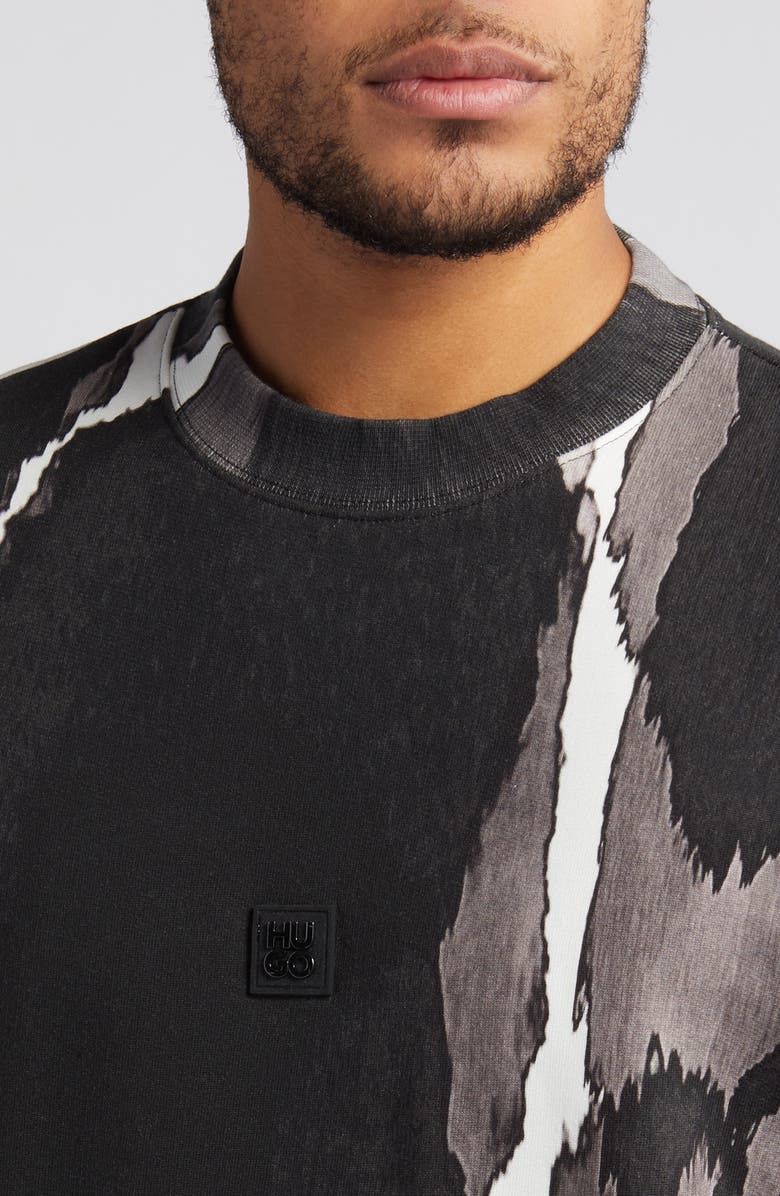 HUGO Davum French Terry Sweatshirt, Alternate, color, 