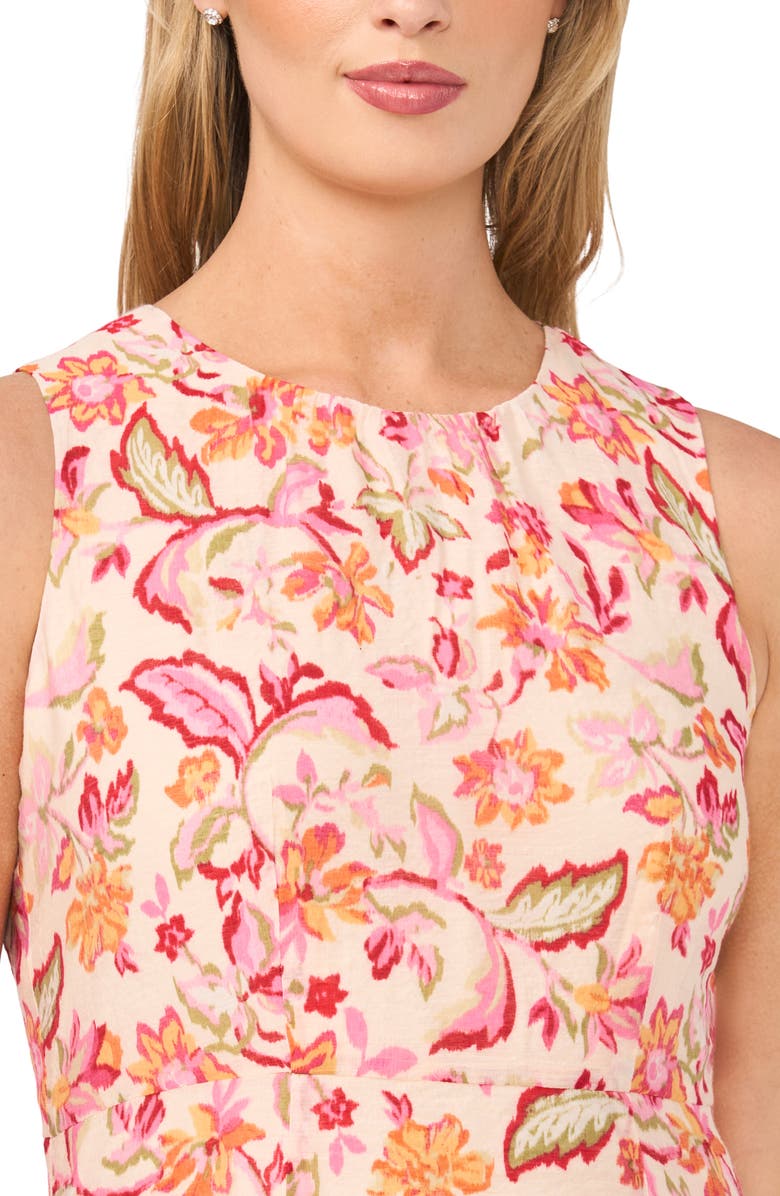 Halogen<sup>®</sup> Sleeveless Tiered Minidress, Alternate, color, Magenta