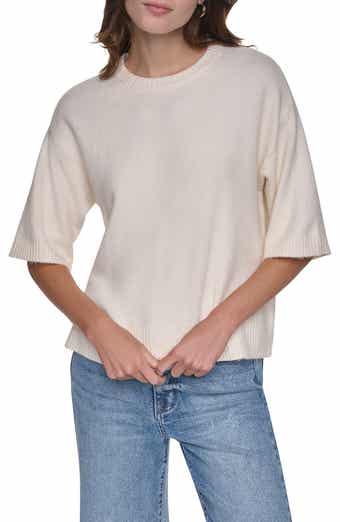 Boxy Short Sleeve Sweater