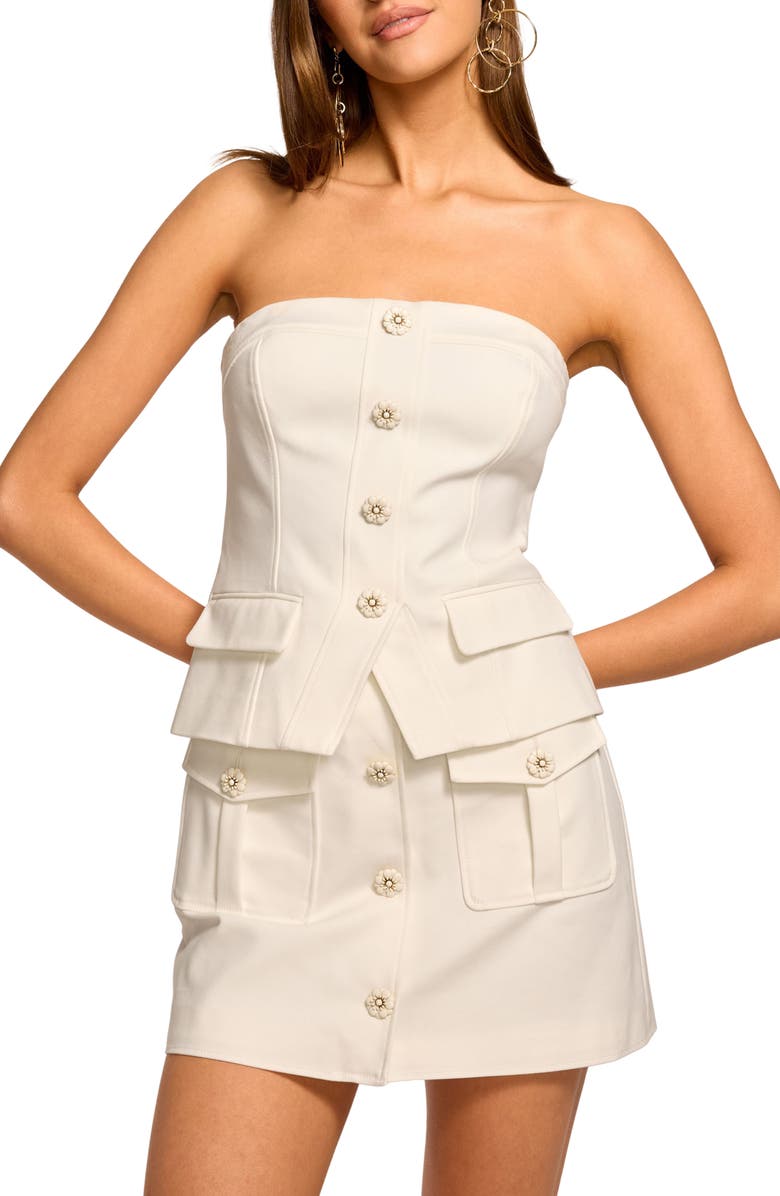 Ramy Brook Eva Strapless Top, Main, color, 