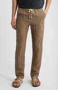 ALEX CRANE Bo Linen Drawstring Pants