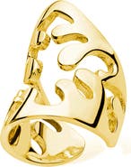 Lucy Quartermaine Open Splash Ear Cuff