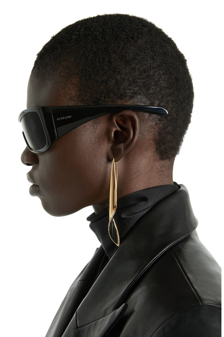 Organic Twist Earrings in Lacquered Brass, Alternate, color, multicolor