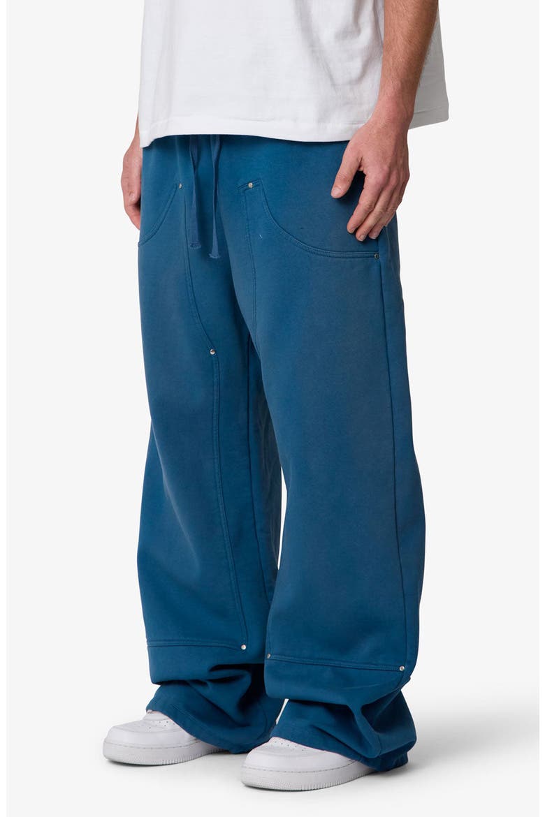 West Baggy Fit Double Knee Sweatpants, Alternate, color, BLUE