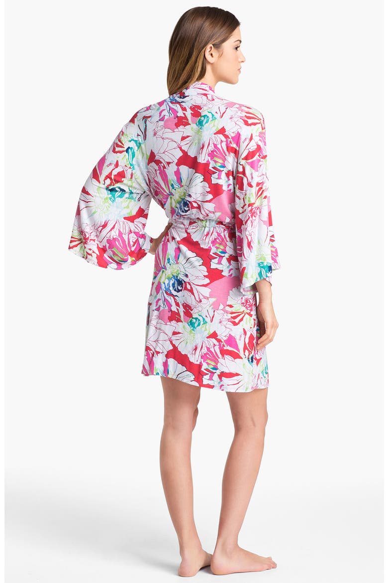 'Island Flower' Robe, Alternate, color, ISLAND FLOWER MULTI