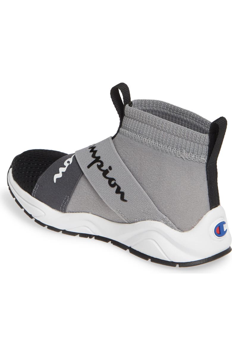 Champion Rally Crossover High Top Sock Sneaker, Alternate, color,