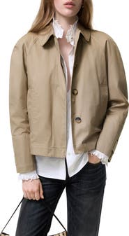 Burberry Tickhill Water Resistant Tropical Gabardine Jacket