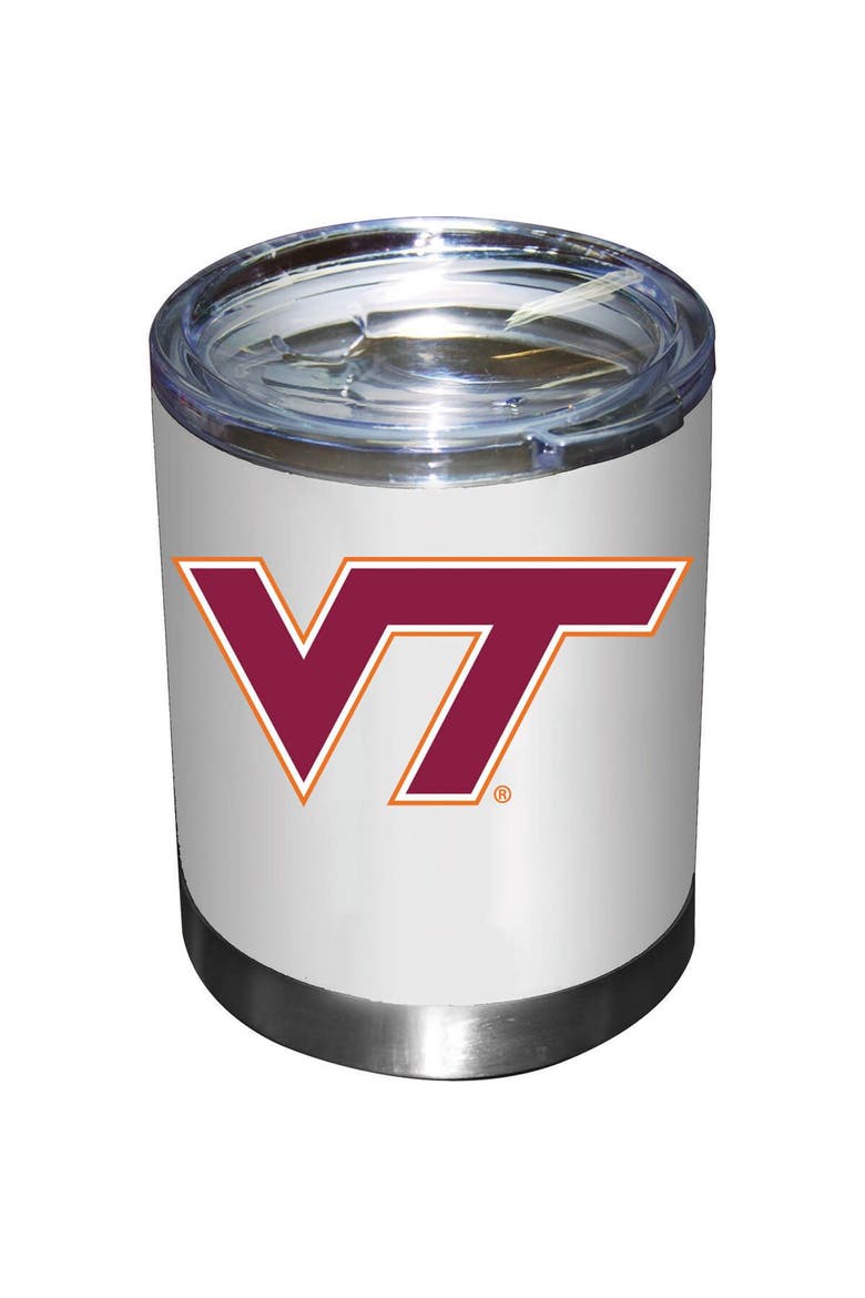 Virginia Tech Hokies 12oz. Team Lowball Tumbler, Alternate, color, White