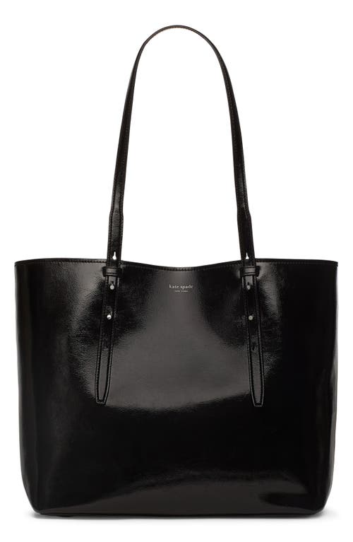 Kate Spade New York Large Do It All Leather Tote In Black