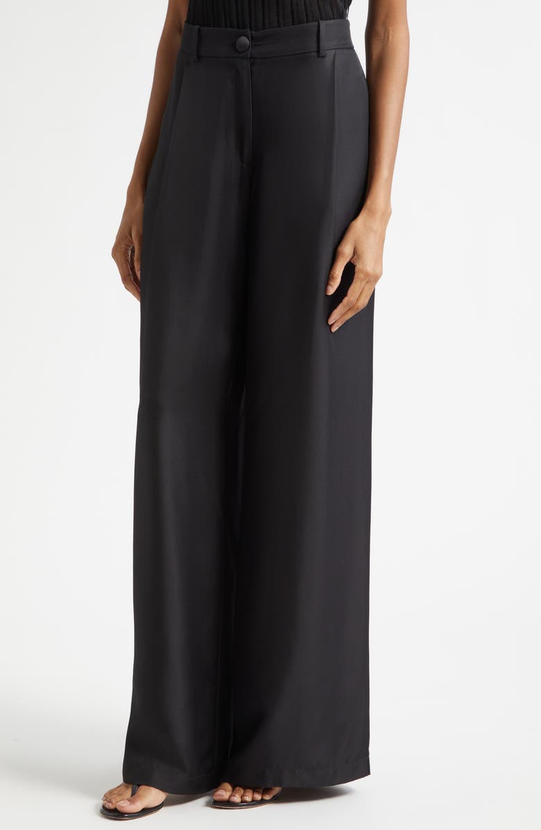 Toccin Solara Pleat Front Wide Leg Pants, Alternate, color, 