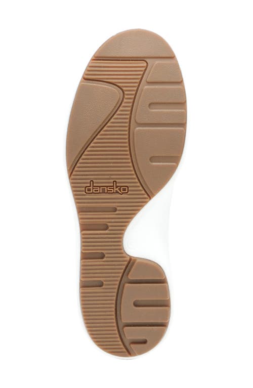 Dansko Trevor Sneaker In White