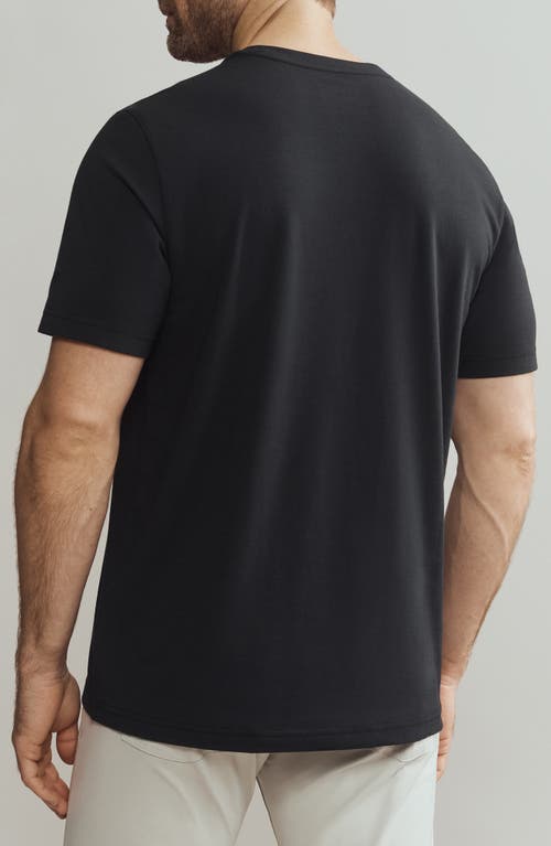 Rhone Origin Crewneck T-shirt In Black