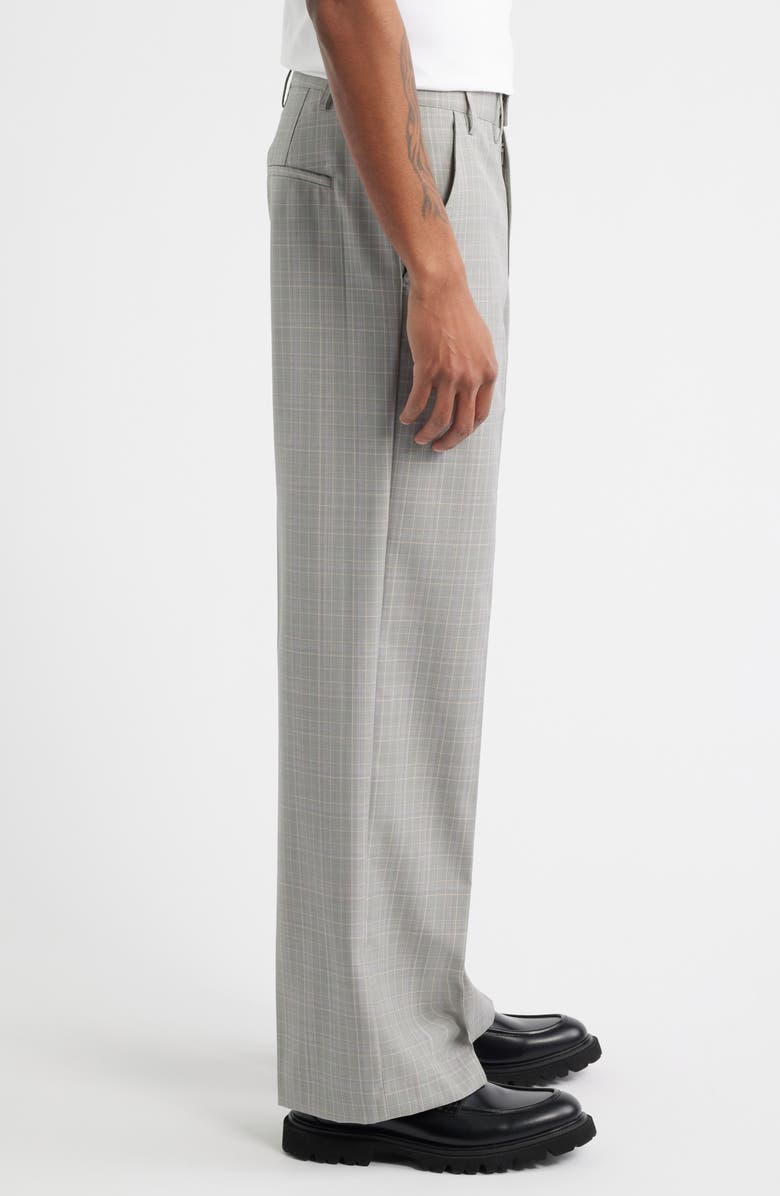 KROST Elliott Plaid Wool Blend Pants, Alternate, color, Laurel Wreath