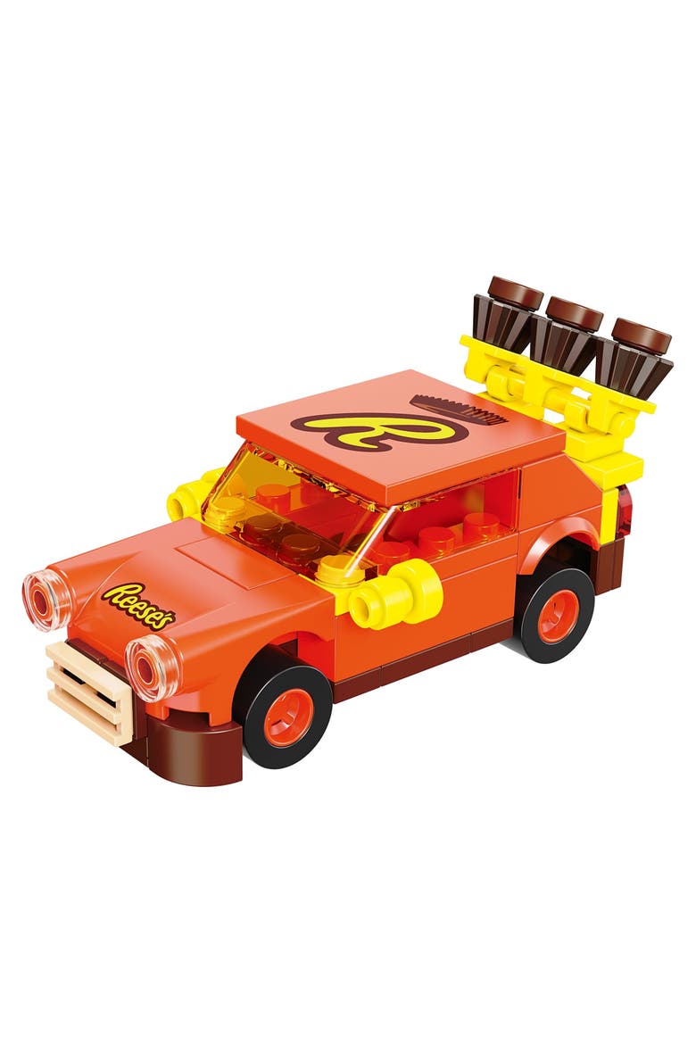 Hershey's REESE'S Peanut Butter Racer Building Set, Alternate, color, Yellow