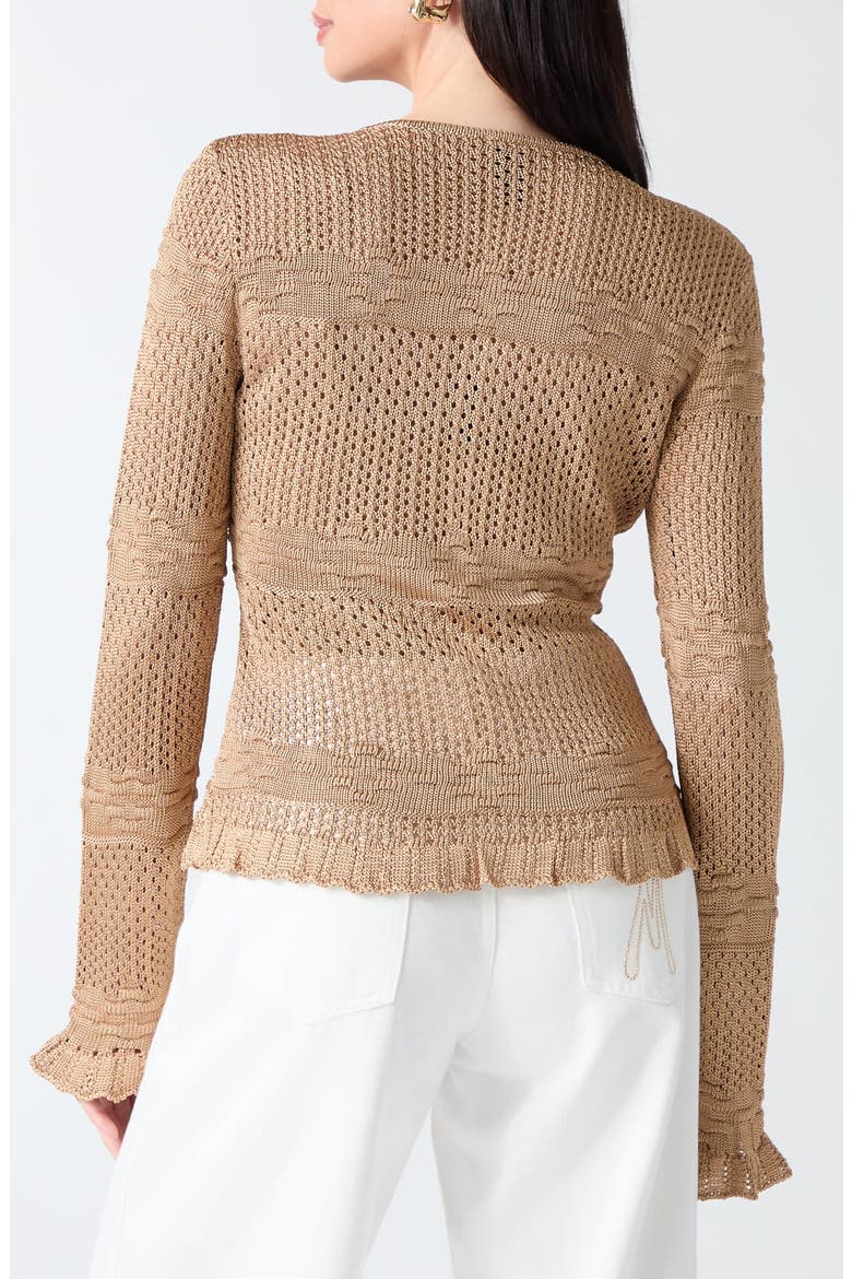 Marcie Cardigan, Alternate, color, BEIGE