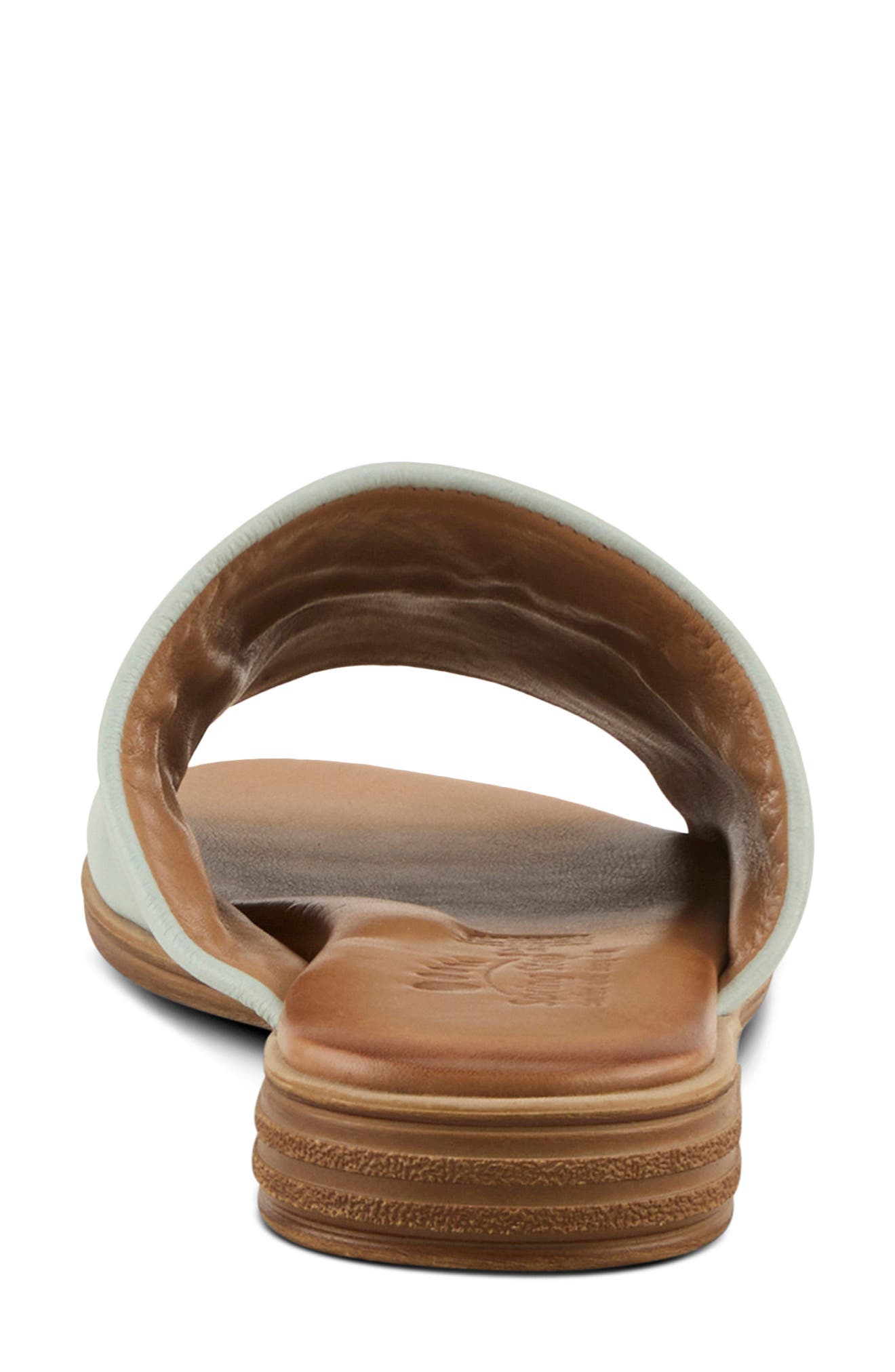 Jaleel Slide Sandal, Alternate, color, MINT GREEN