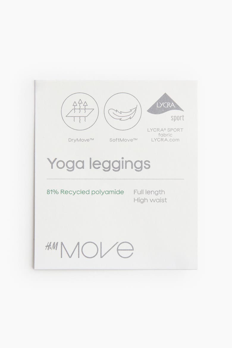 Yoga Leggings With Softmove Lycra®, Alternate, color, Dark brown