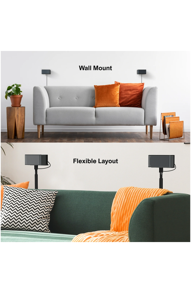 Ultimea Poseidon M3T 5.1 Surround Sound Bar, Alternate, color, Black