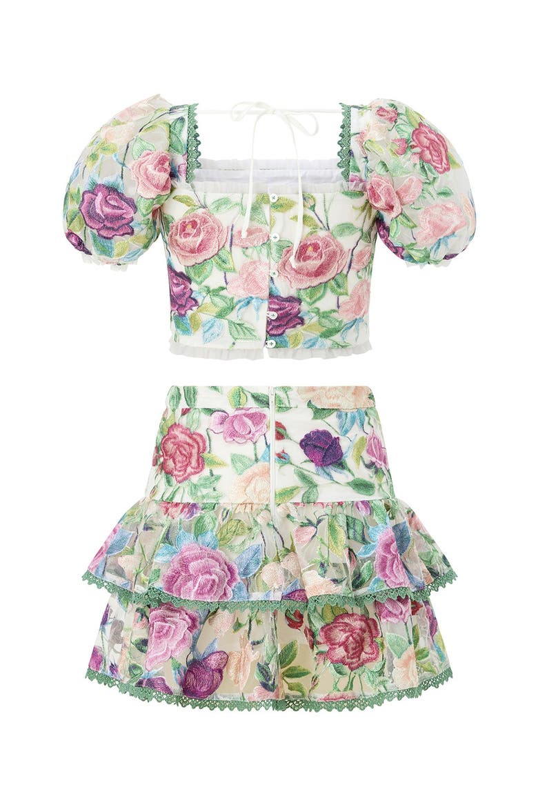 Rachelle Embroidered Top, Alternate, color, Floral