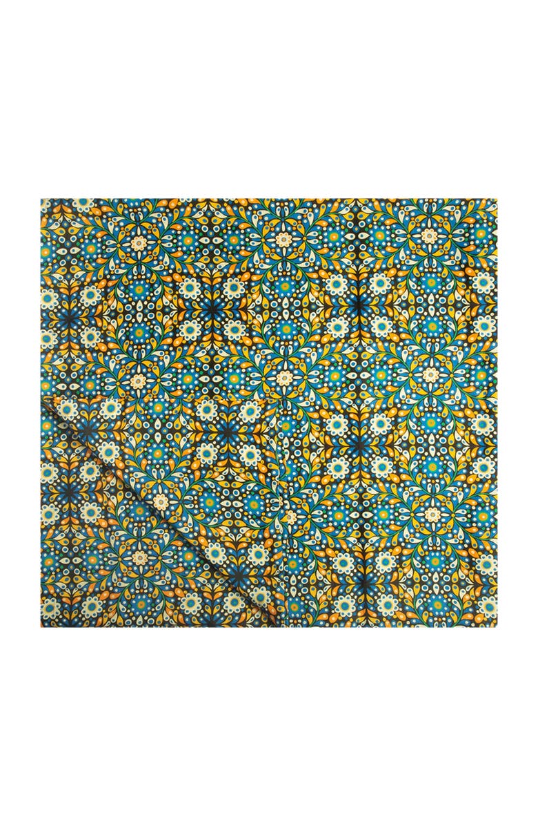La DoubleJ Large Tablecloth Confetti Blue, Alternate, color, Confetti Blue