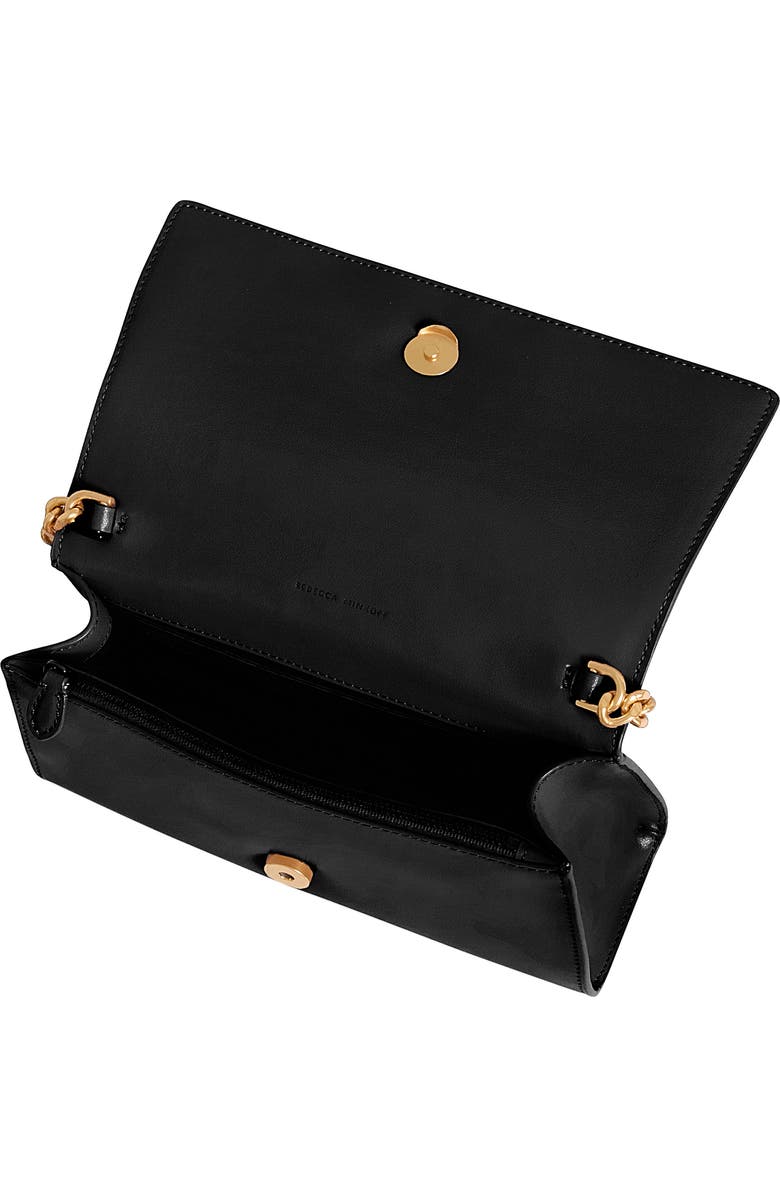 Rebecca Minkoff Curb Link Leather Crossbody Bag, Alternate, color,