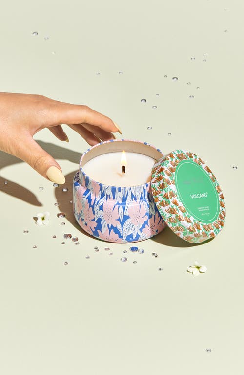 CAPRI BLUE CAPRI BLUE PATTERN PLAY TRAVEL TIN CANDLE