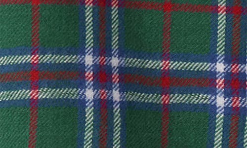 Hatley Holiday Plaid Cotton Flannel Button-down Shirt In Green