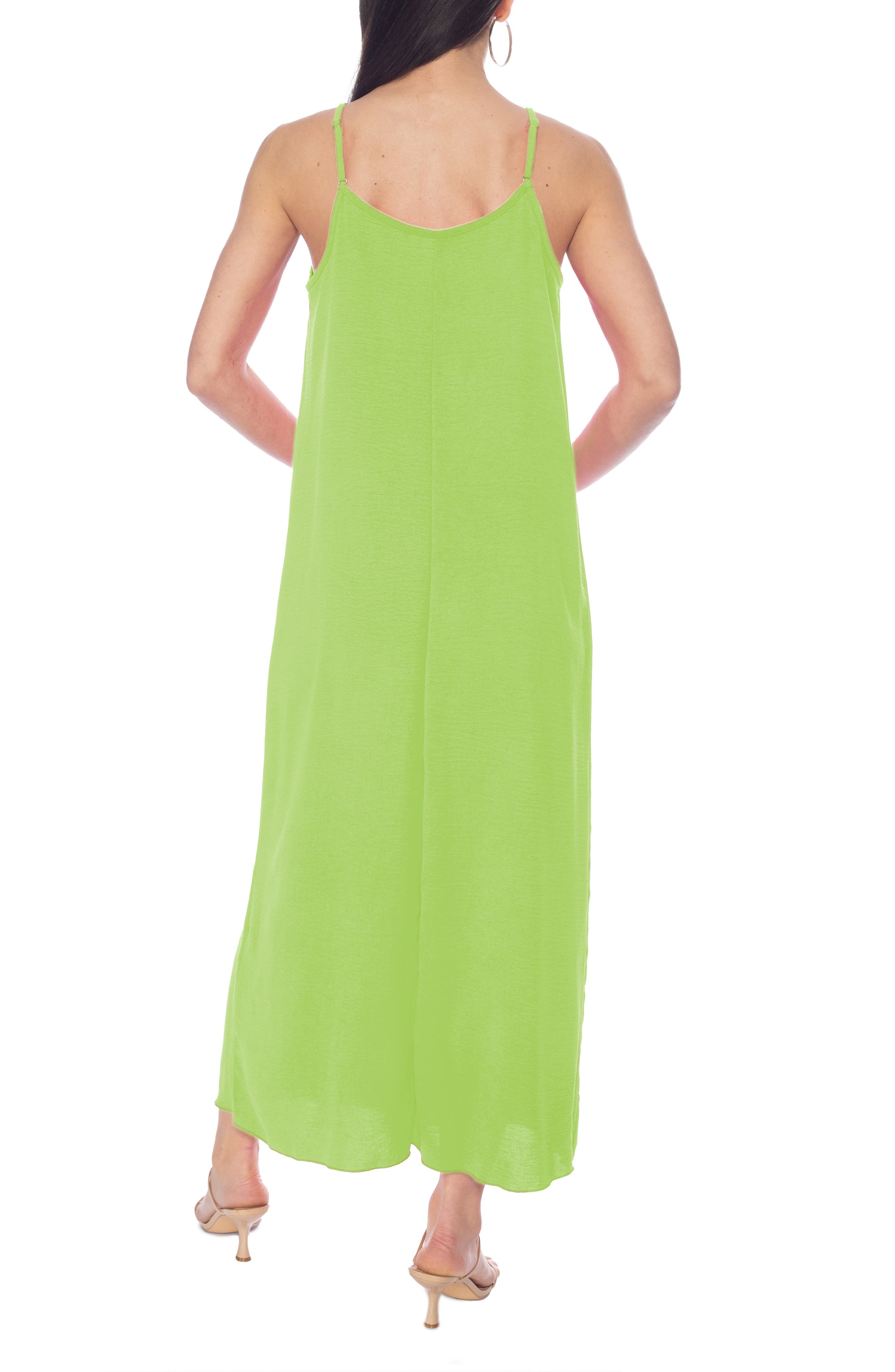 Ruched Neck Maxi Dress - image 2