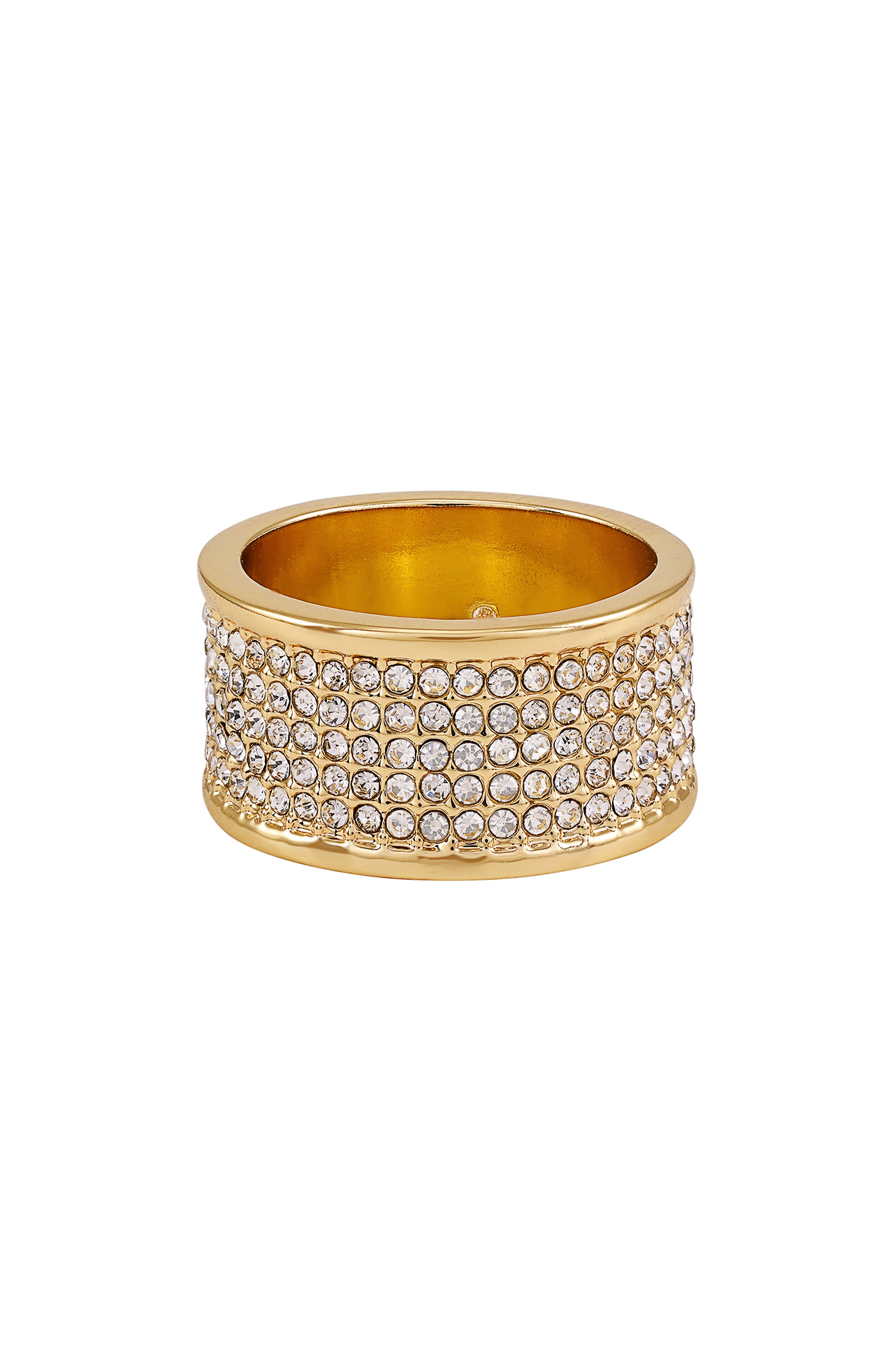 Vince Camuto Pavé Crystal Band Ring