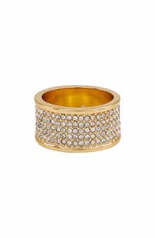 Vince Camuto Pavé Crystal Band Ring