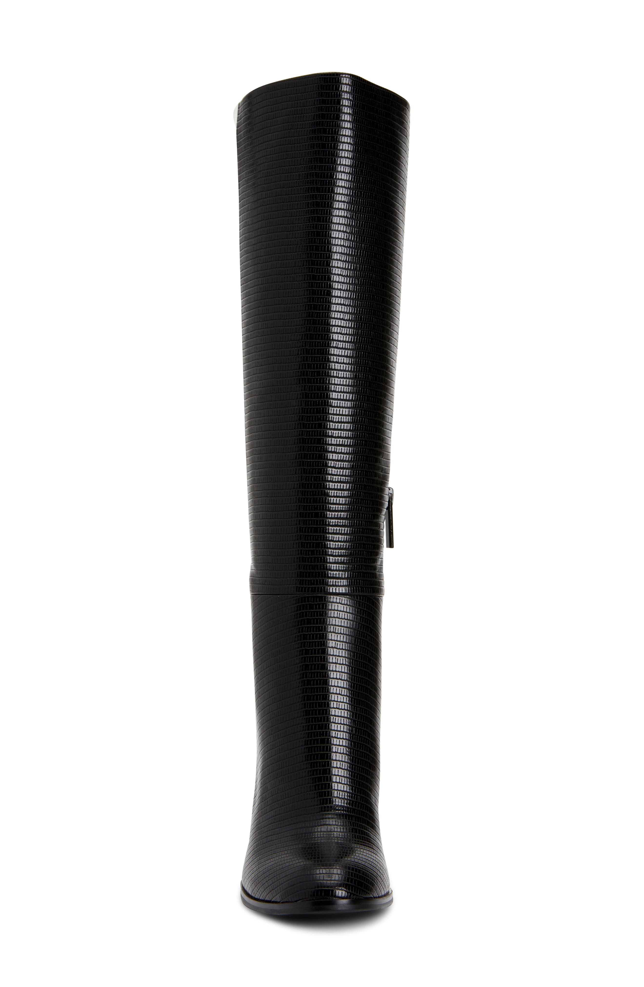 Calvin Klein Kerie Colorblock Knee High Boot, Alternate, color, 