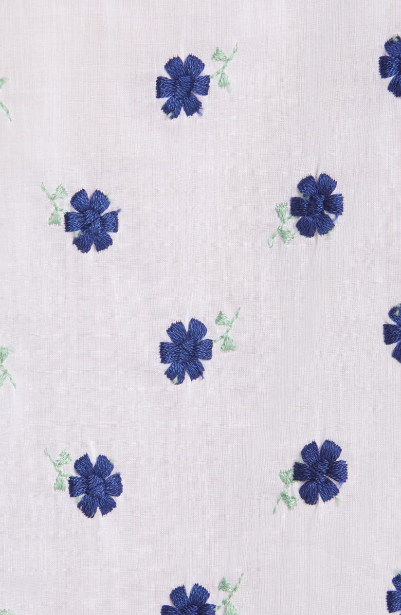 Smythe Over the Head Embroidered Blouse, Alternate, color,