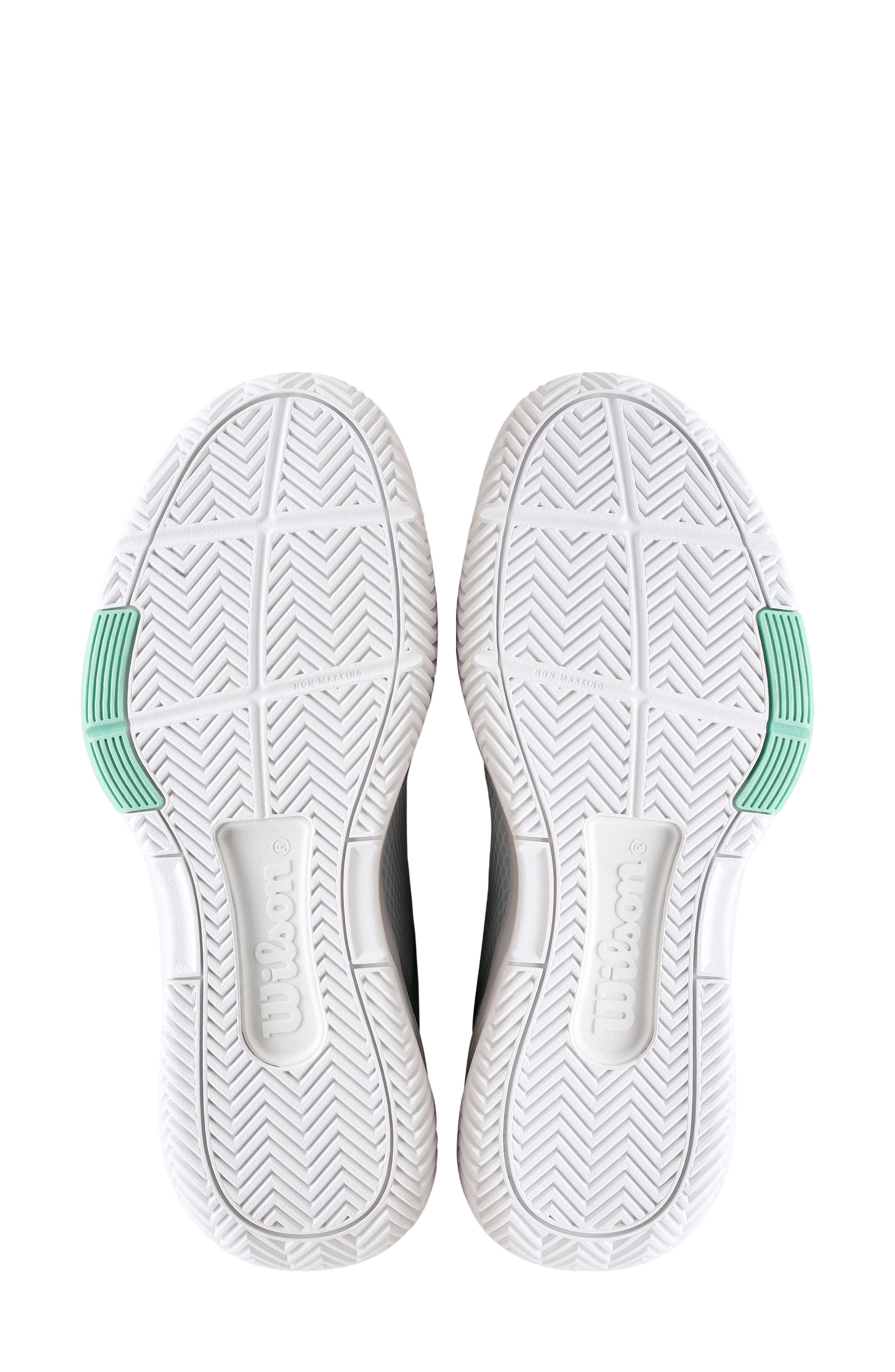 CourtGlide Tennis Sneaker, Alternate, color, WHITE / BAY / SKIPPER BLUE