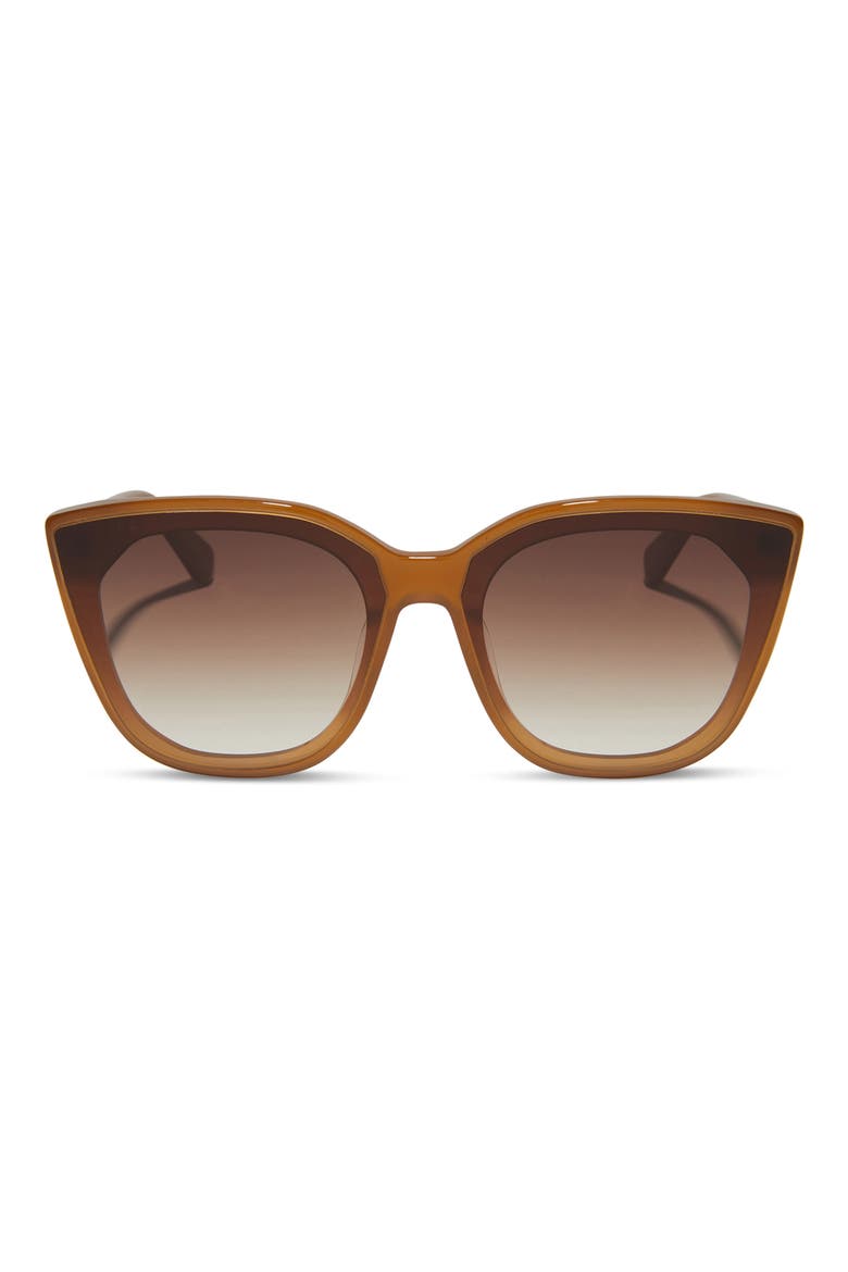 Gjelina 65mm Oversize Gradient Round Sunglasses, Main, color, BROWN GRADIENT