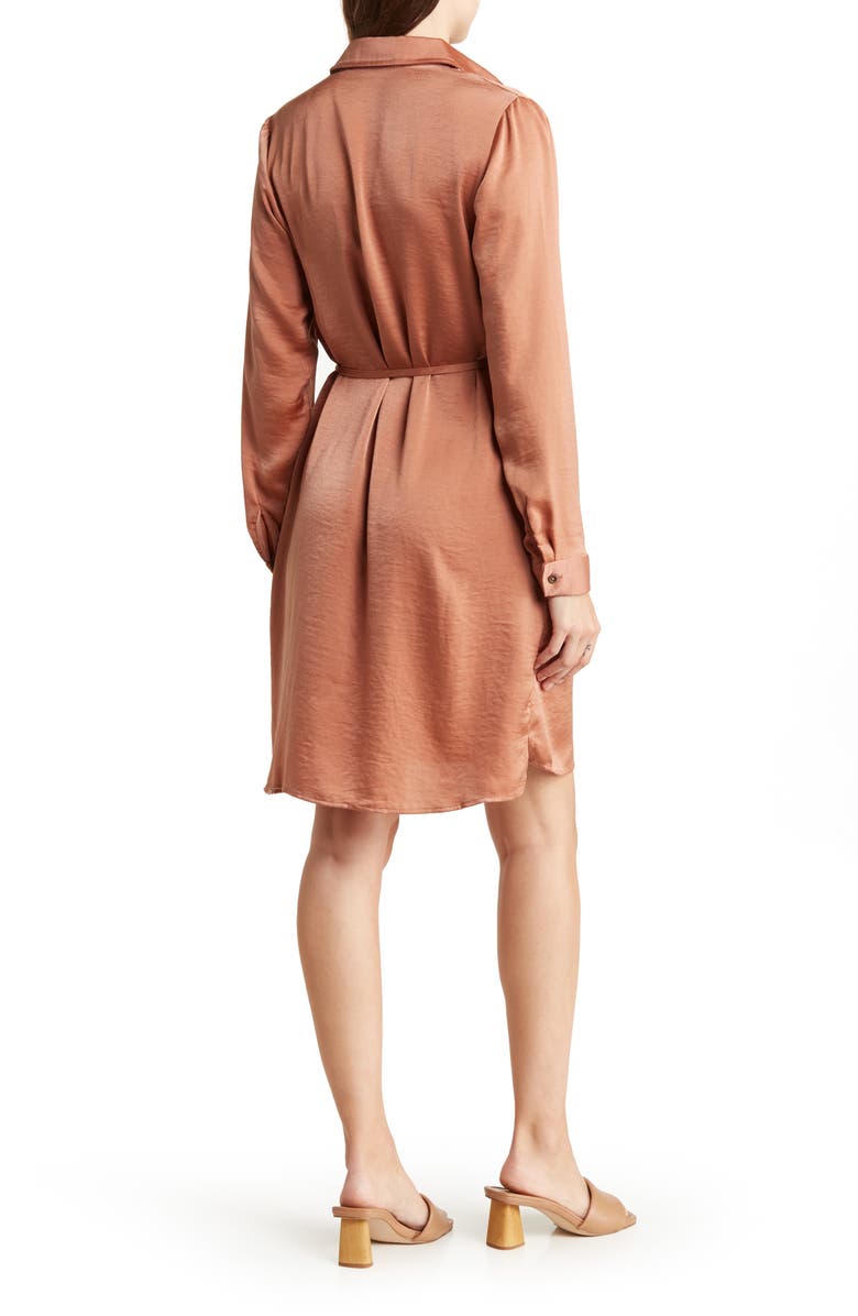 Lucky Brand Long Sleeve Shirtdress, Alternate, color, 