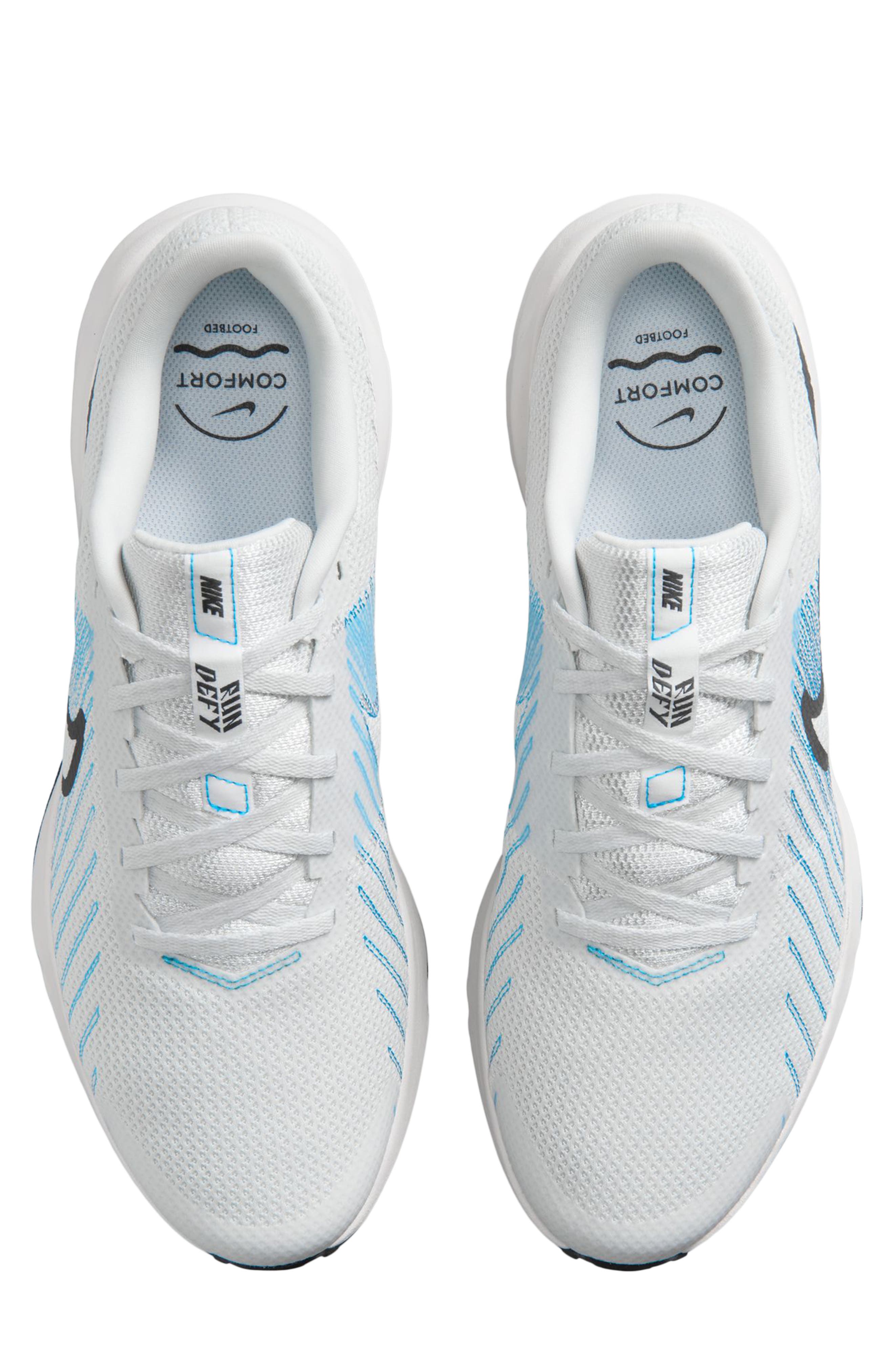 Run Defy Running Shoe, Alternate, color, OFF WHITE/ ANTHRACITE