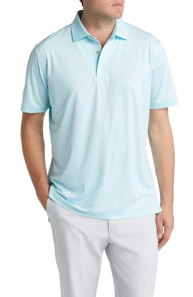 Peter Millar Dazed and Transfused Performance Jersey Polo, Main, color, 