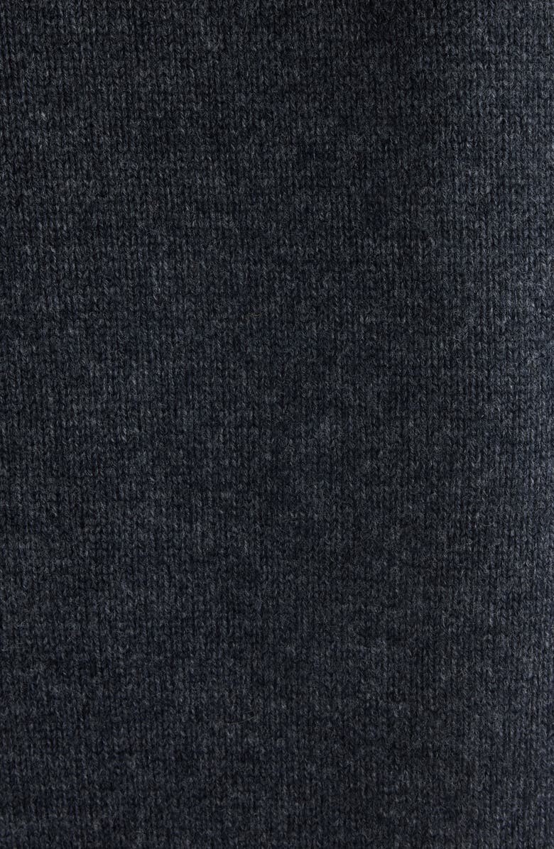 Isabel Marant Cornelia Merino Wool & Cashmere Sweater, Alternate, color, Anthracite