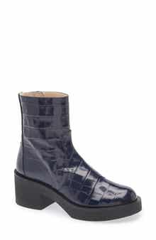 Gotham Croc Embossed Boot