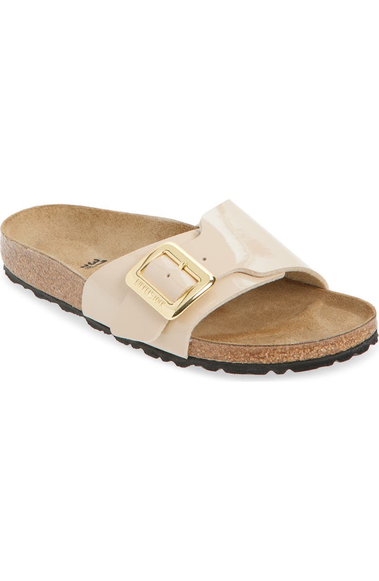 Birkenstock Catalina Luxe Slide Sandal, Main, color, Sand
