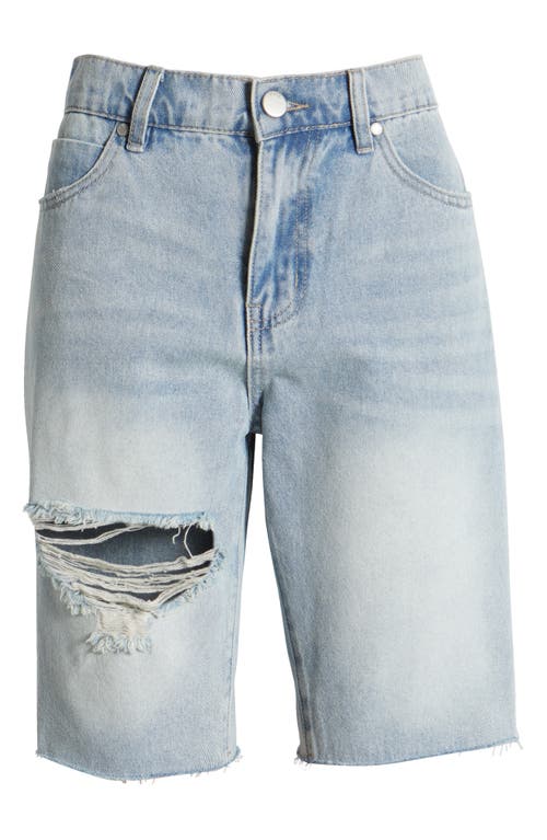 PTCL PTCL EMME RIPPED DENIM BERMUDA SHORTS