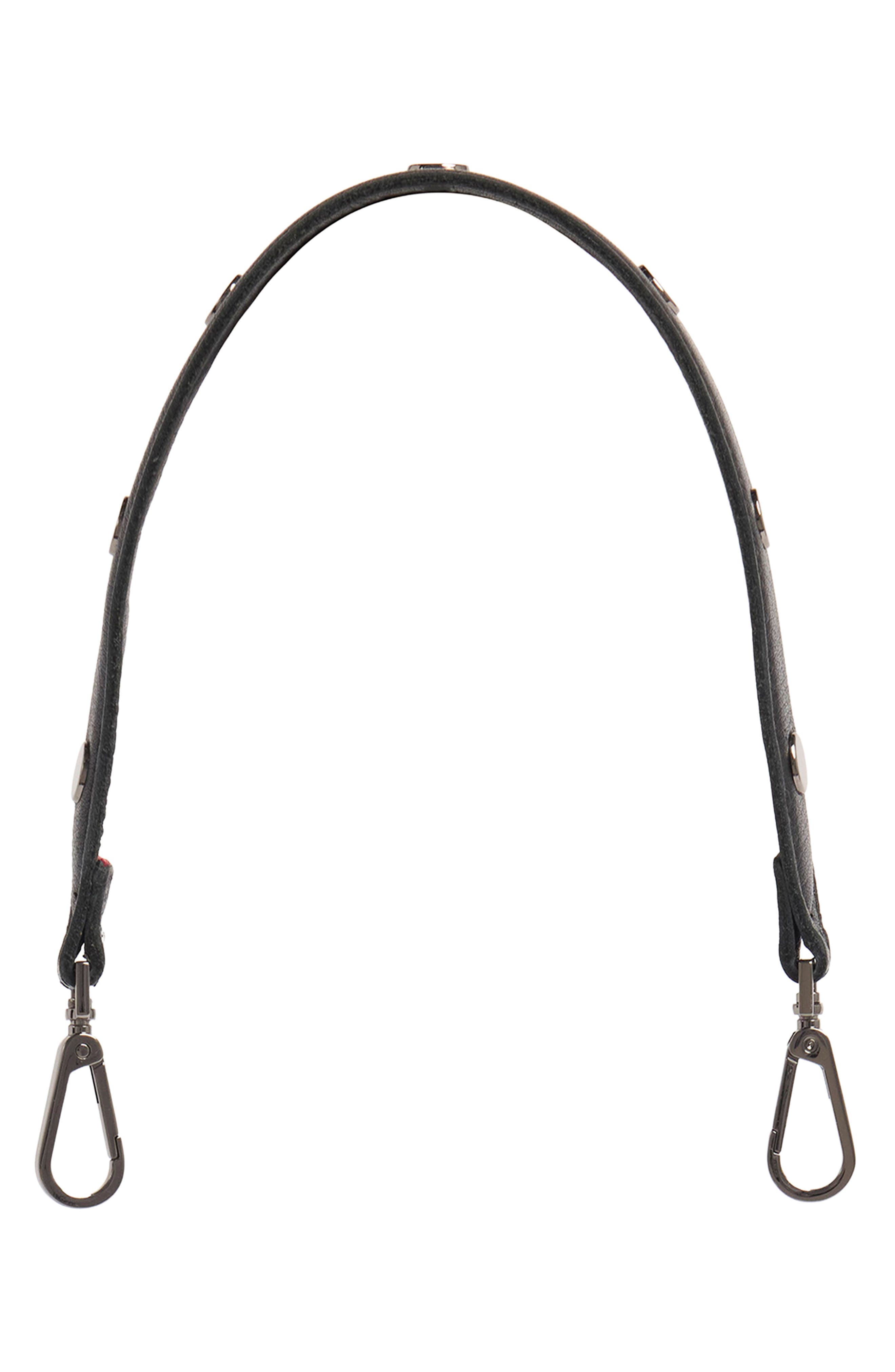 HAMMITT Rivet Leather Bag Strap, Alternate, color, 
