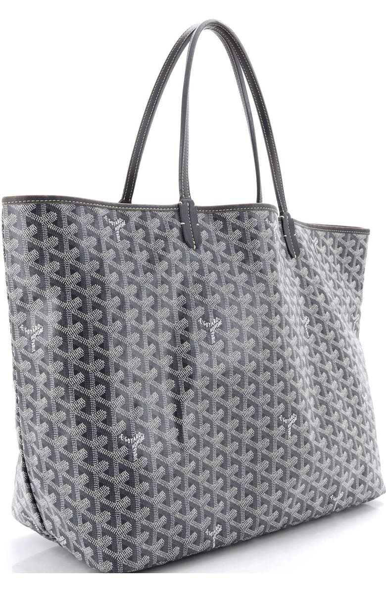 Pre-Owned Goyard Saint Louis Tote Coated Canvas GM, Alternate, color, Gray