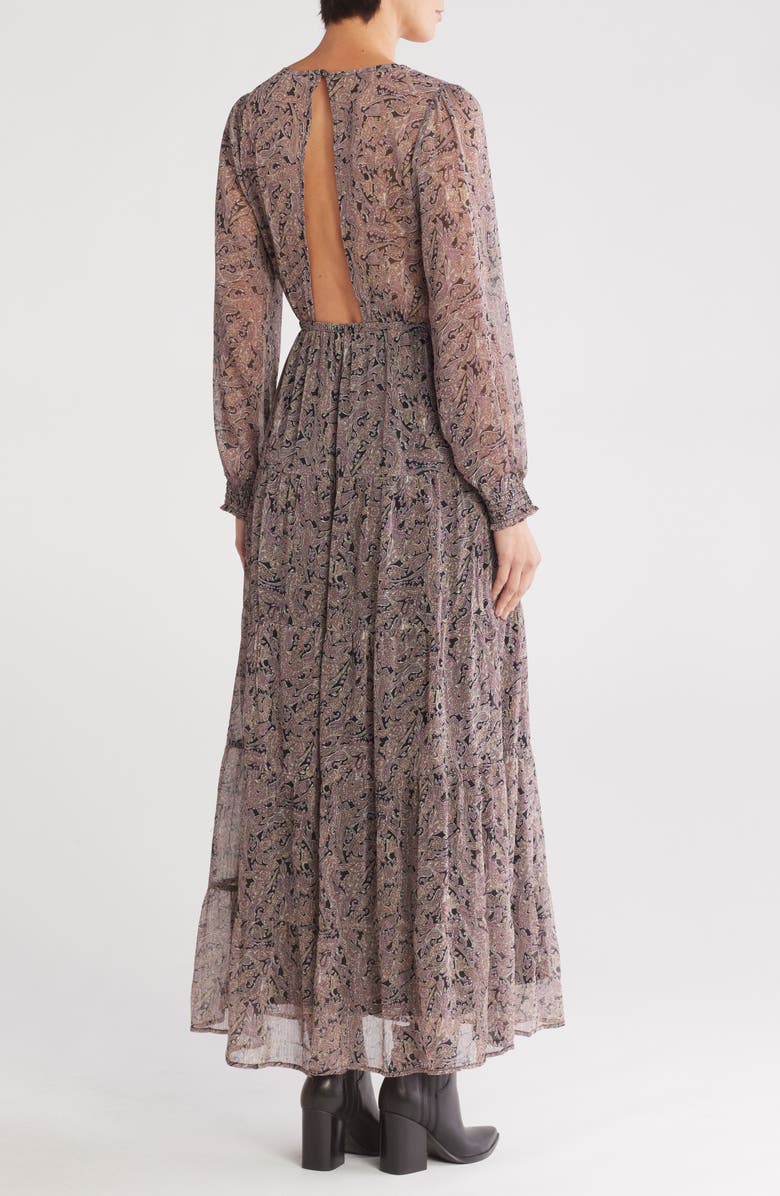 Lovestitch Long Sleeve Maxi Dress, Alternate, color, 