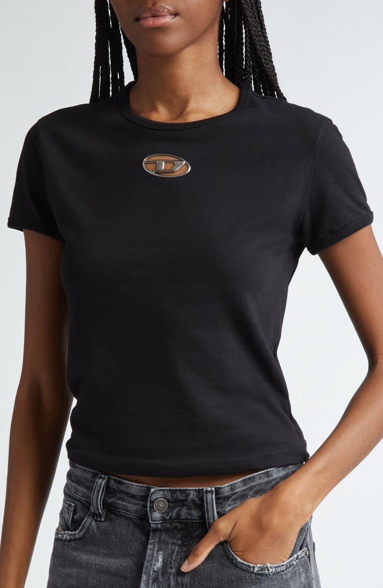 DIESEL<sup>®</sup> T-Uncutie Cotton T-Shirt, Alternate, color, 